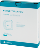 BIATAIN Silicone Lite Schaumverband 5x5 cm